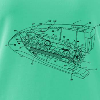 Nákres kancelářská sešívačka