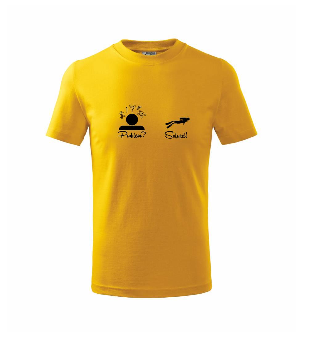 Problem solved - potápění