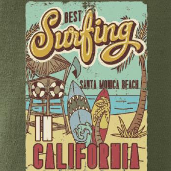 Santa Monica Beach Surf