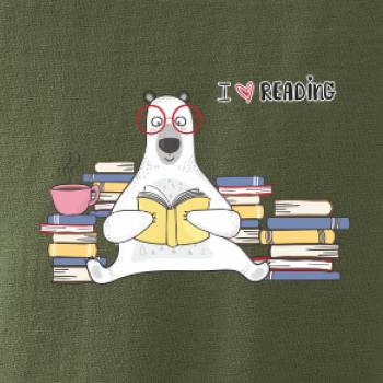 I love reading medvěd