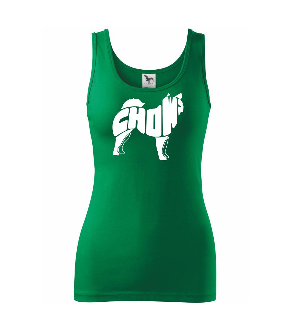 Čau Čau - nápis v těle