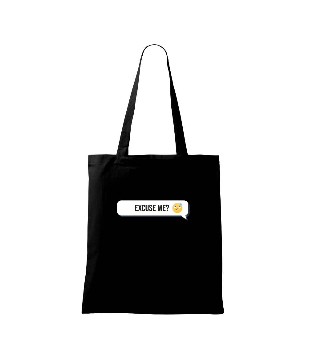 Emoji - excuse me - Taška malá