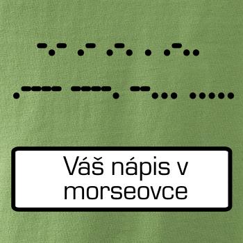 Morseovka - váš nápis
