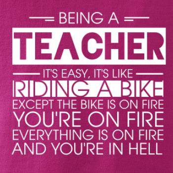 Being a teacher - bike