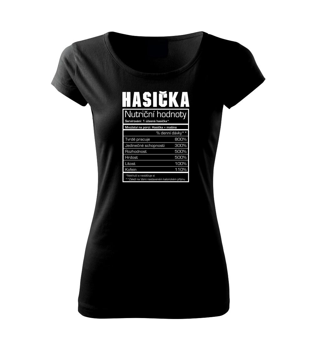 Nutriční hodnoty - hasič, hasička