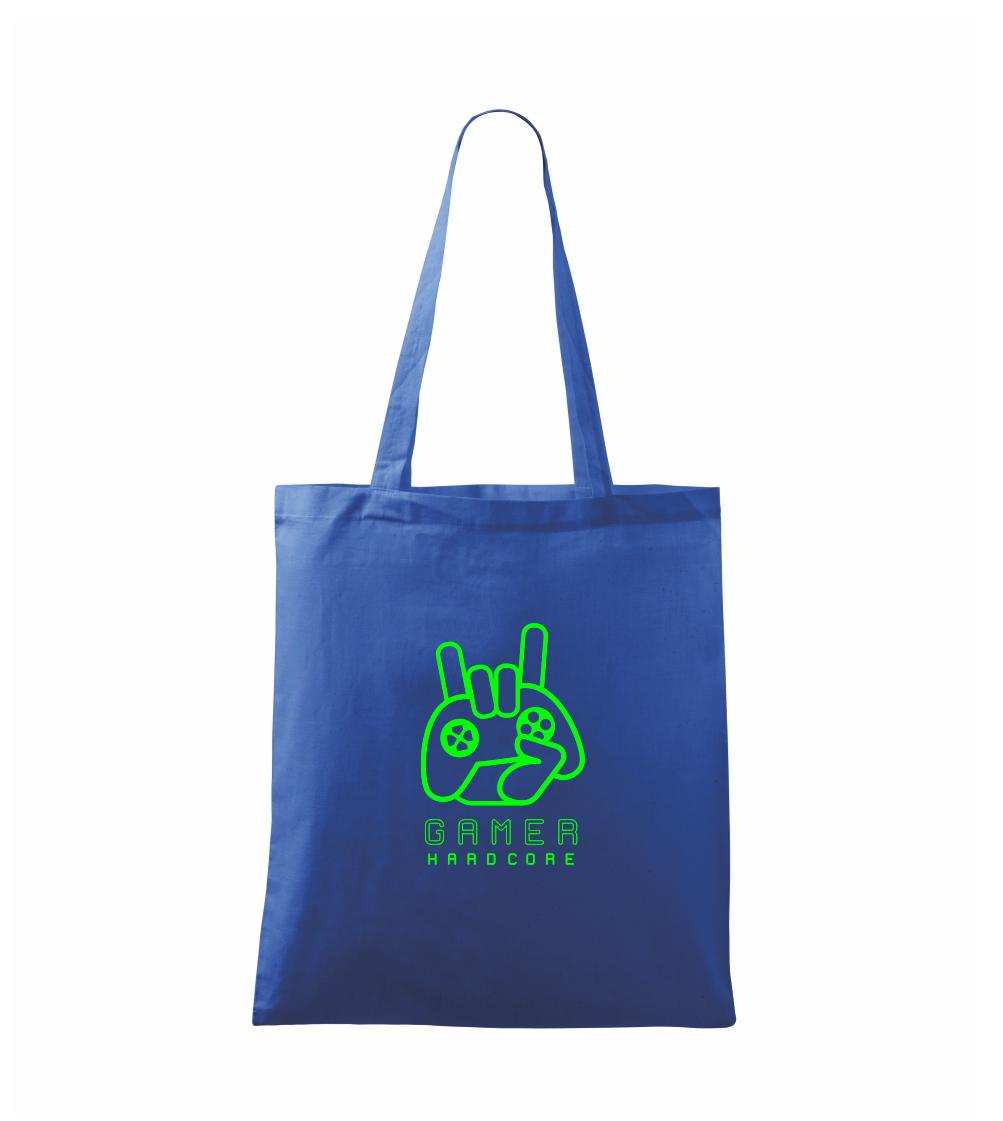 Hardcore gamer - ruka - zelená