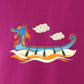 Dračí loď plameny