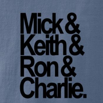 Mick Keith Ron Charlie