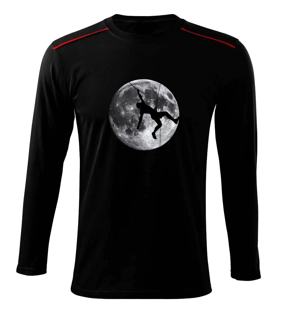 Měsíc a horolezec - Triko s dlouhým rukávem Long Sleeve