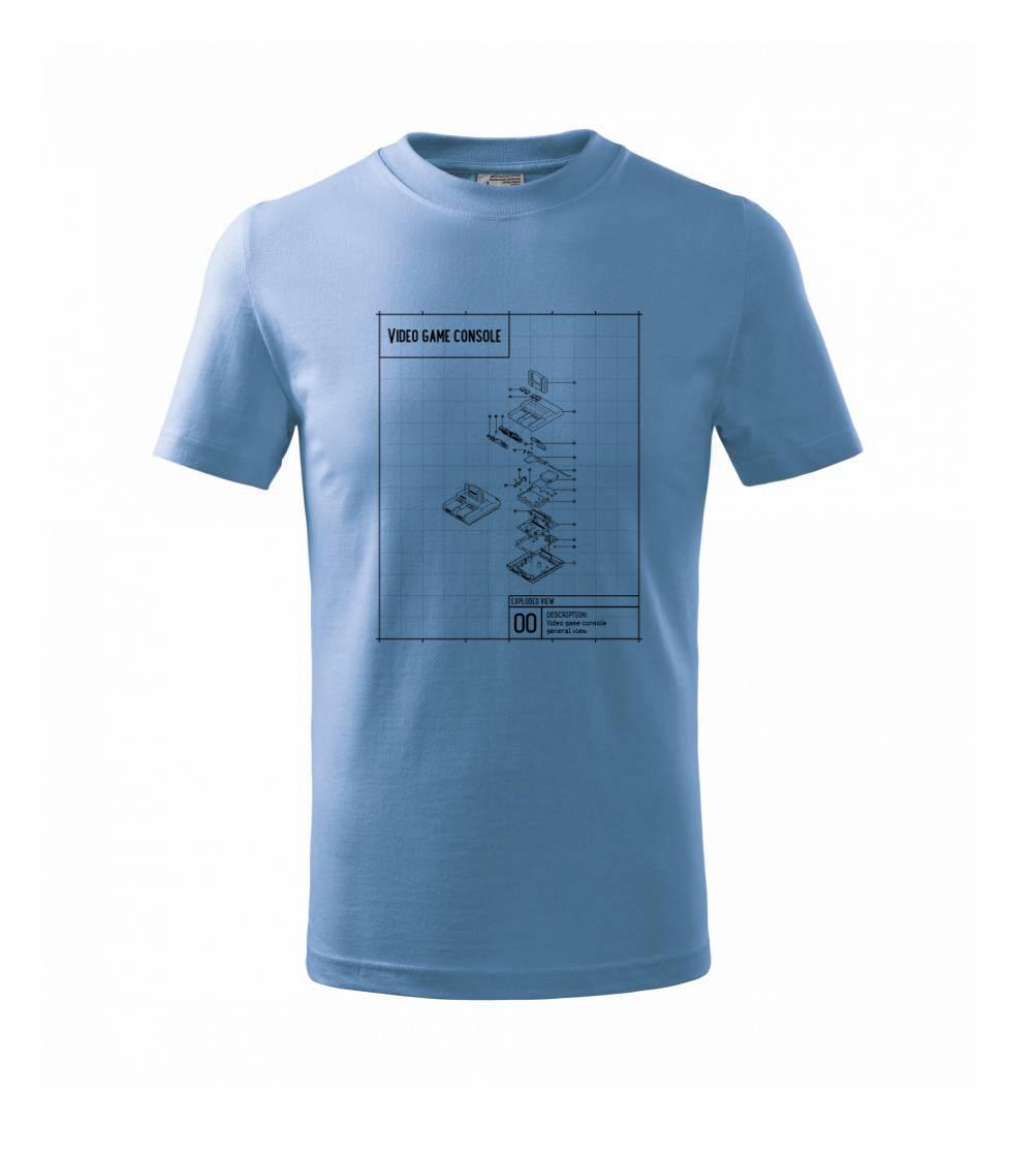 Nákres TV videohra na kazety