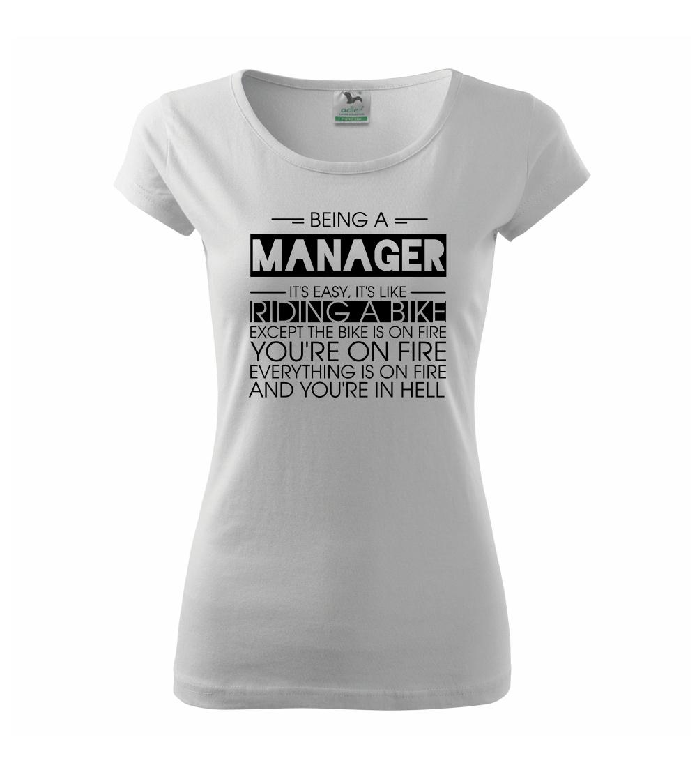 Being a manager - bike