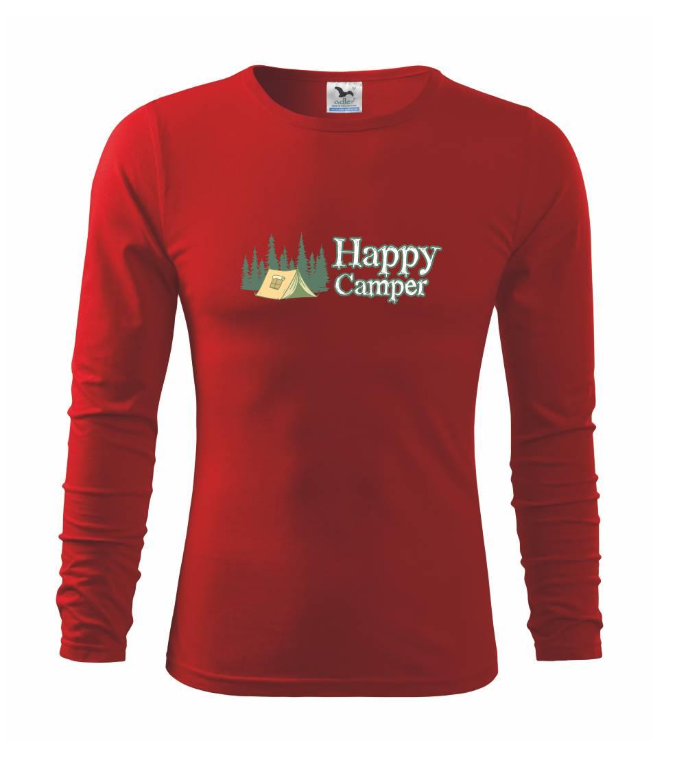 Happy camper - stan v lese - Triko dětské Long Sleeve
