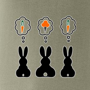 Králici přemýšlí, co by sežrali