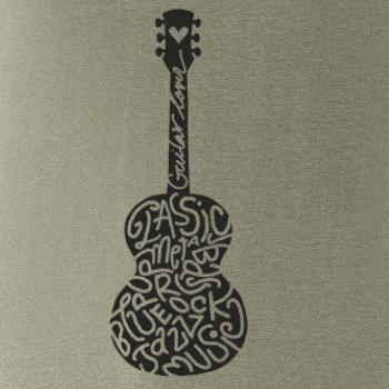 Kytara - názvy hudebních stylů