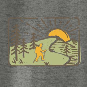 Nordic walking v přírodě