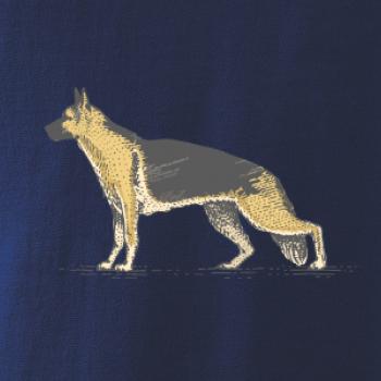 Vintage German shepherd