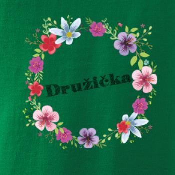 Družička s květy