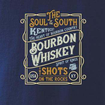 Bourbon whiskey etiket