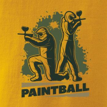 Paintball dvojice splash