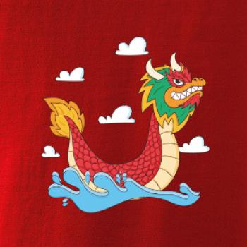 Dračí loď kreslená