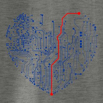 Tištěný spoj srdce
