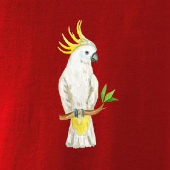 Papoušek Kakadu kreslený