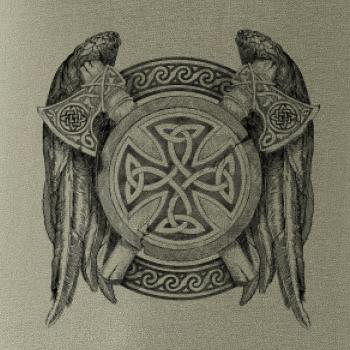 Keltský symbol a sekery