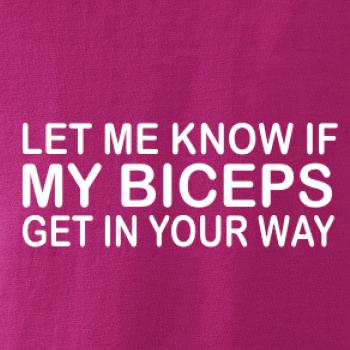 Biceps - svaly v cestě