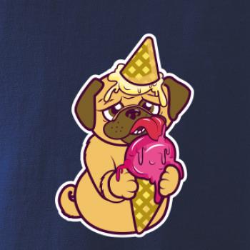 Mops a zmrzlina