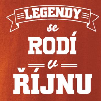 Legendy se rodí v říjnu