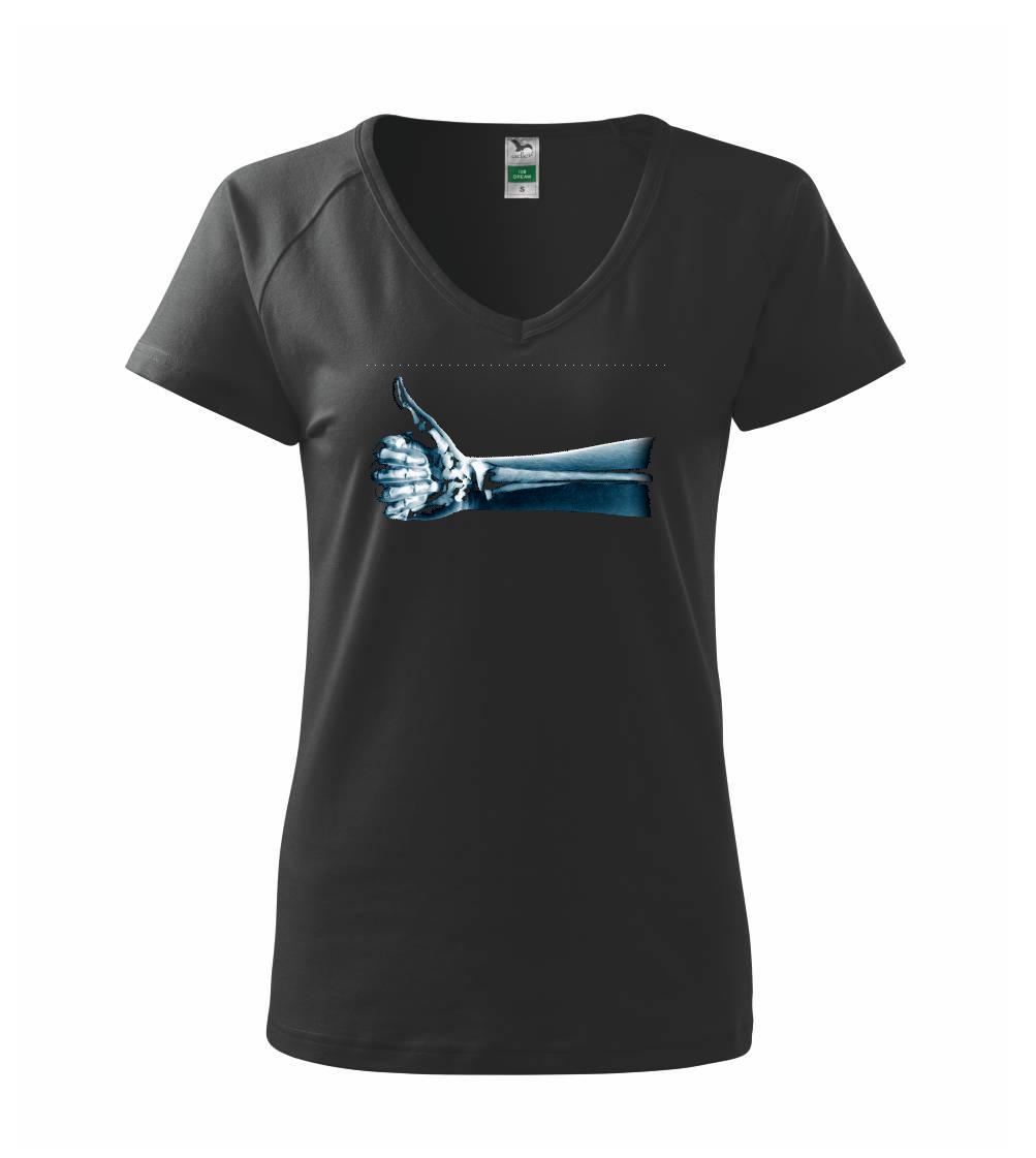 X-ray thumb up - Tričko dámské Dream