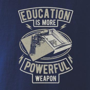 Education Is More Powerful Weapon