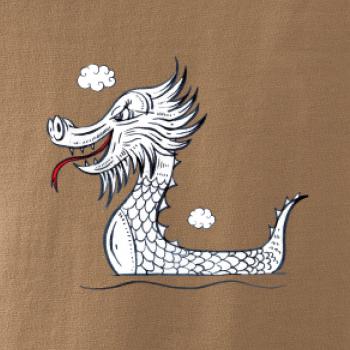 Dračí lodě olejomalba