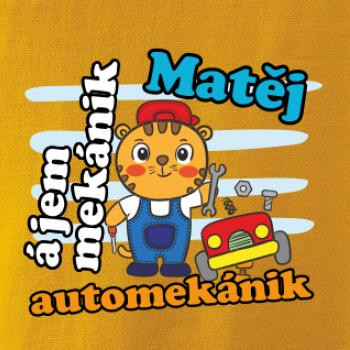 Malý mechanik - vlastní jméno