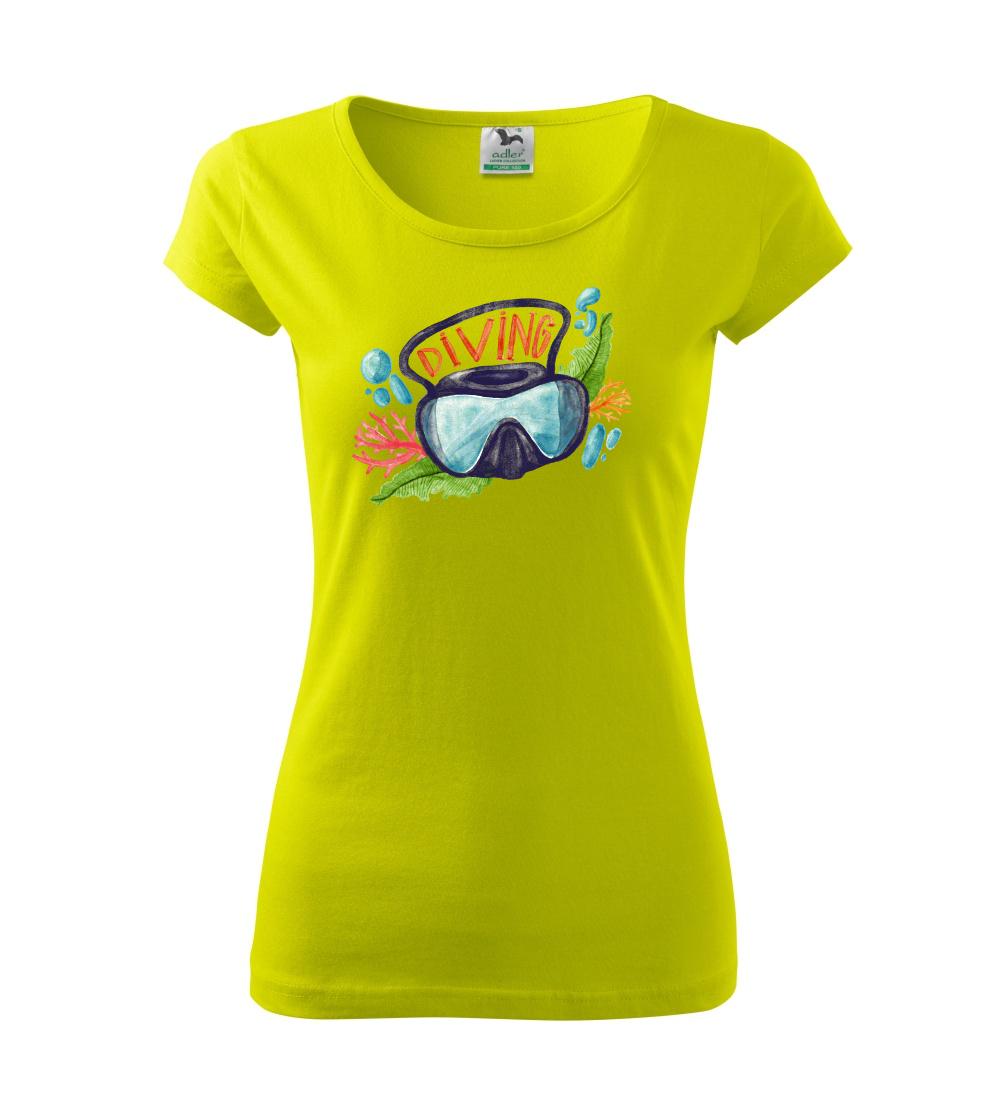 Diving obrázek kreslený