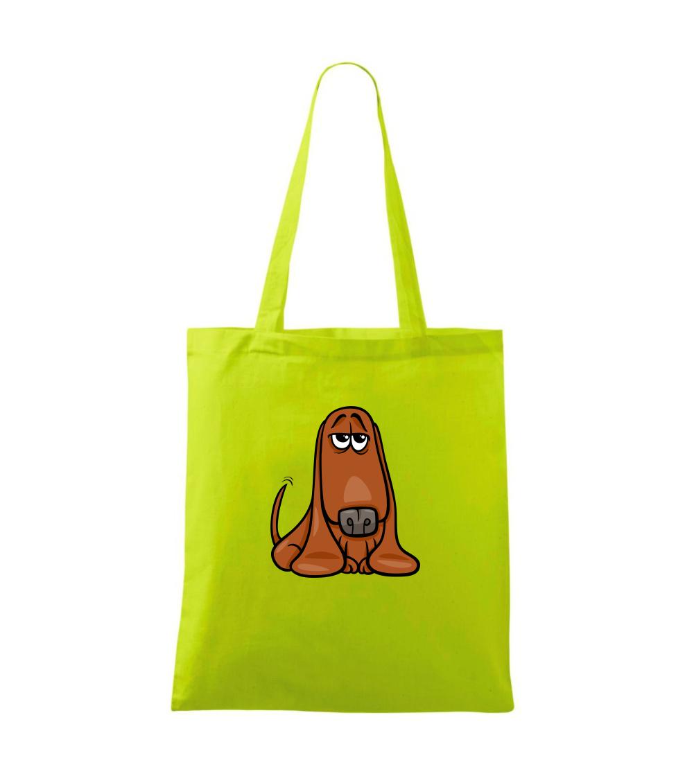 Baset - kreslený hnědý