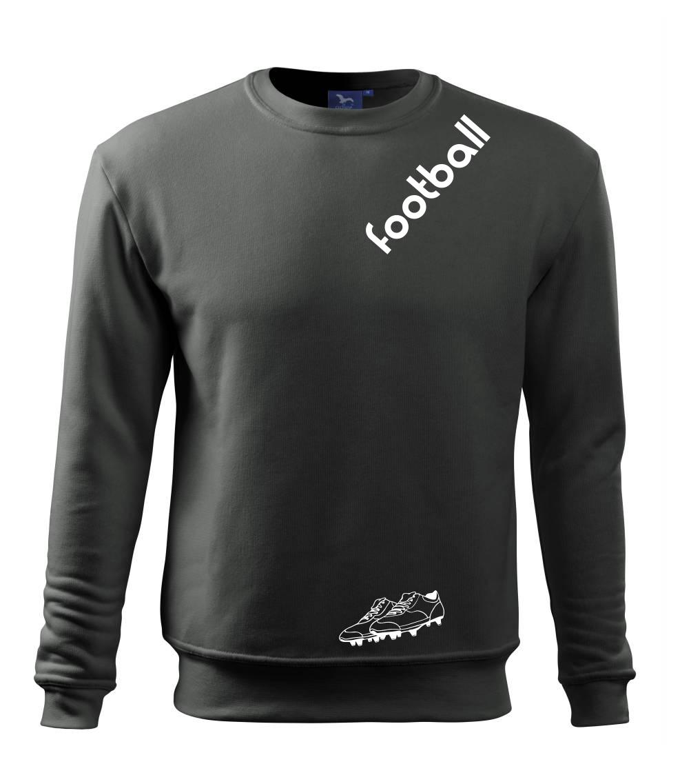 FOOTBALL nápis šikmo - Mikina Essential dětská