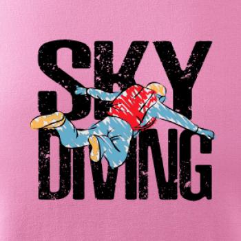 Skydiving nápis