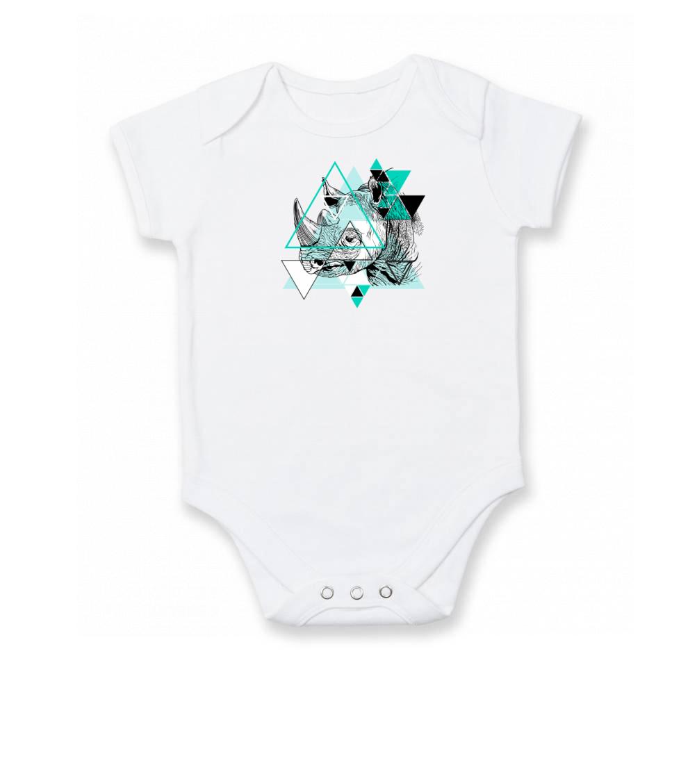 Bílý nosorožec (Pecka design) - Body kojenecké