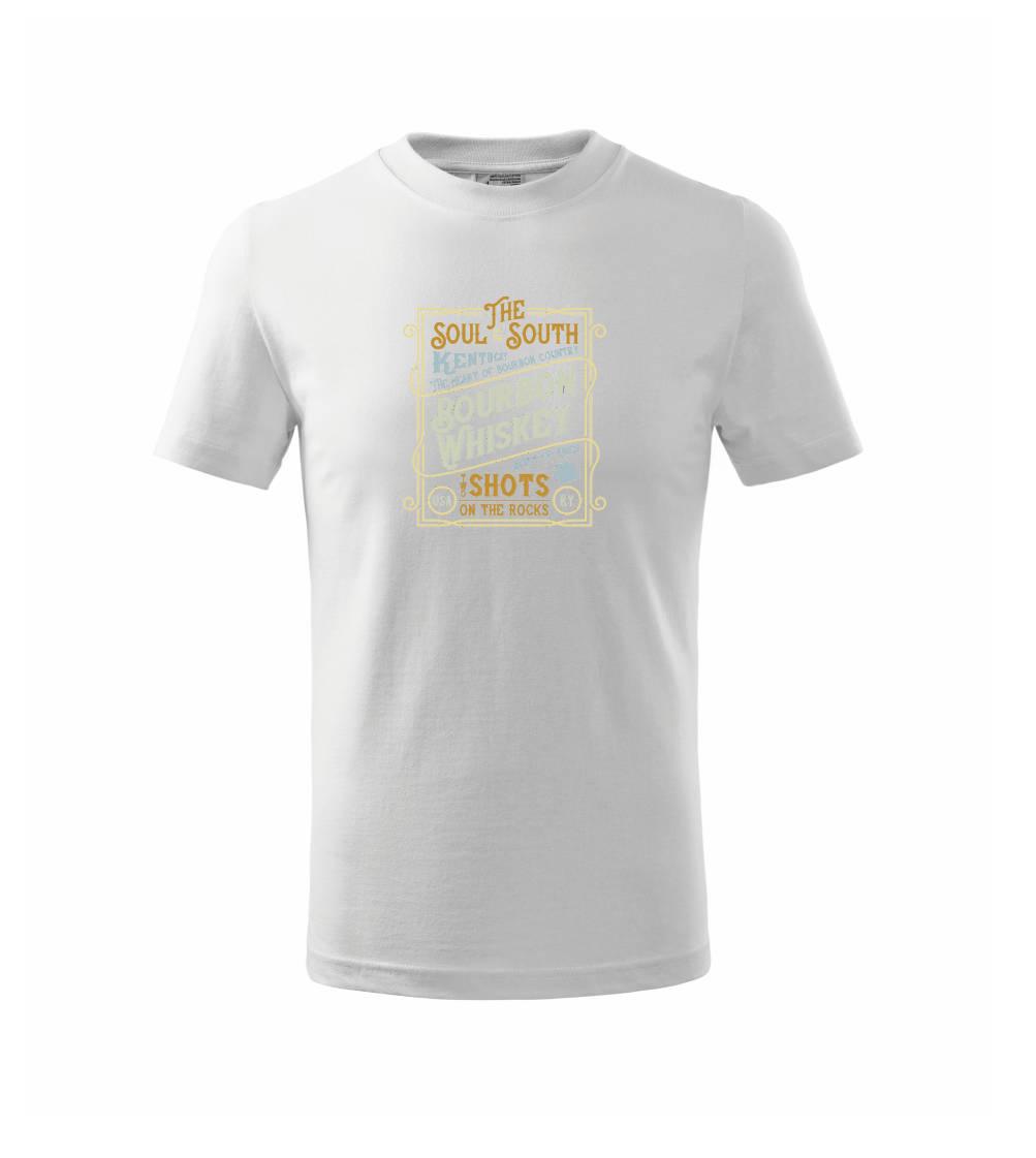 Bourbon whiskey etiket