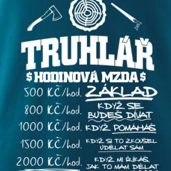 Hodinová mzda truhlář Hodinová mzda truhlář
