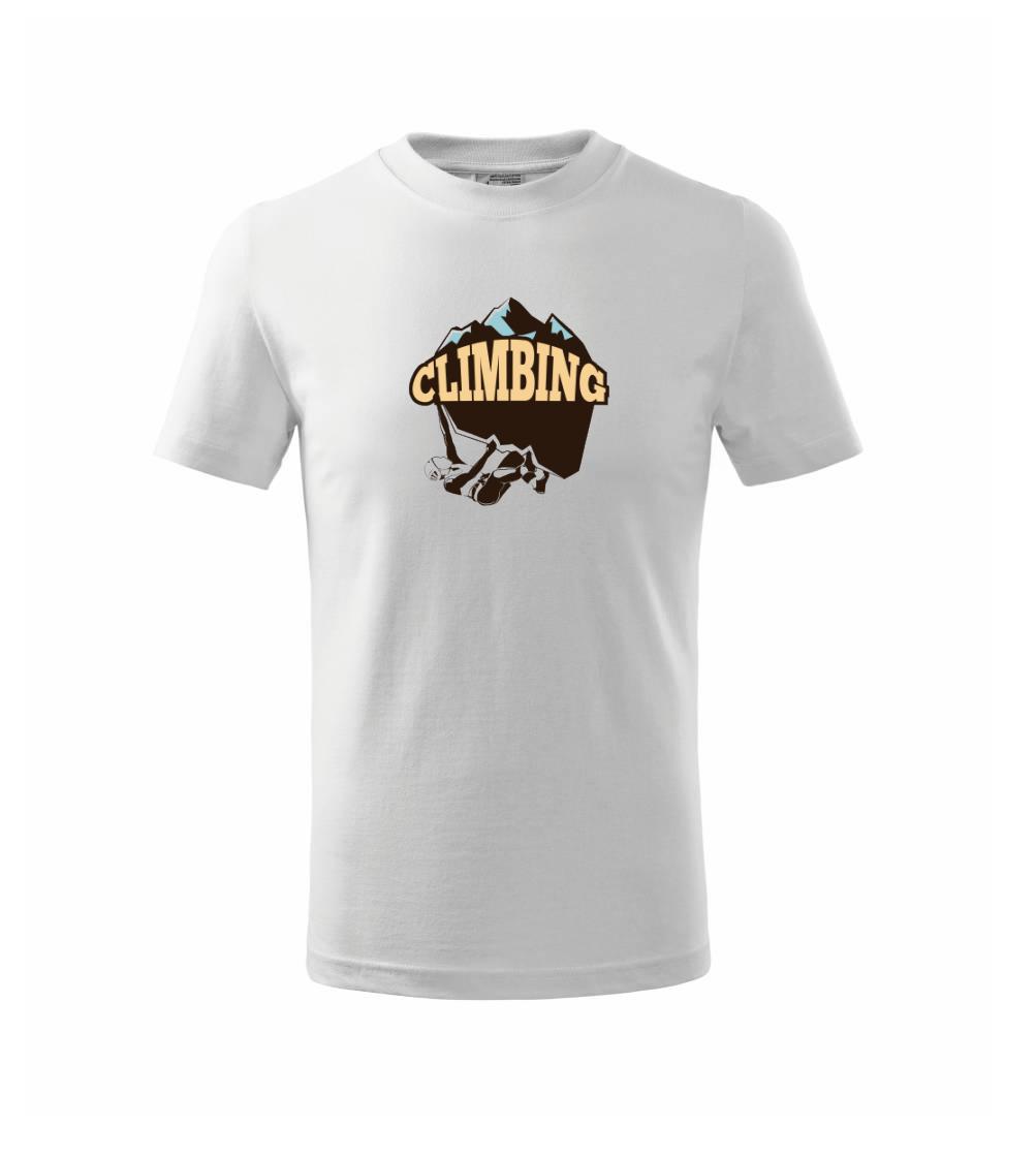 Climbing horolezec na logu