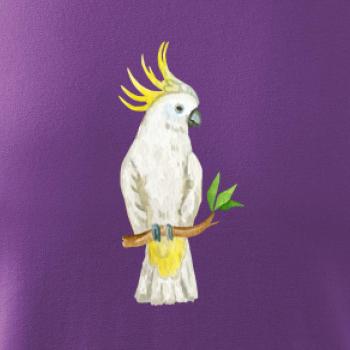 Papoušek Kakadu kreslený