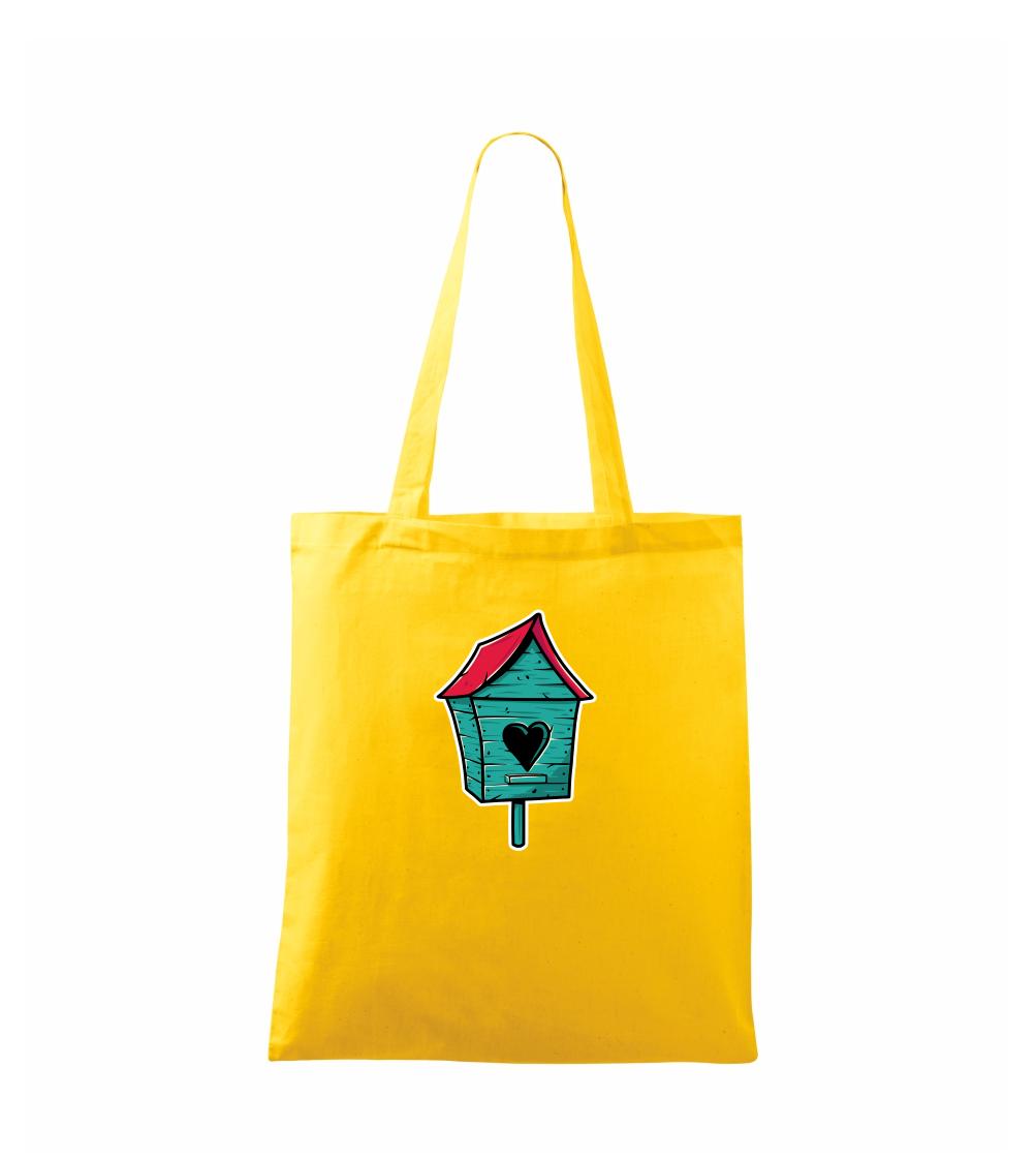 Barevná budka pro ptáky