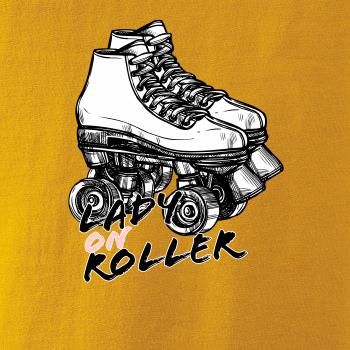 Lady on roller
