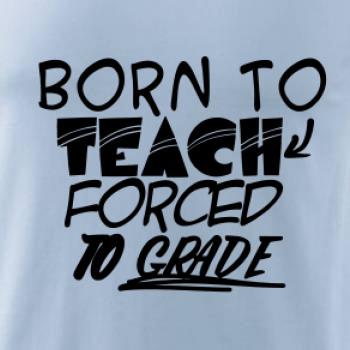 Born to teach forced to grade
