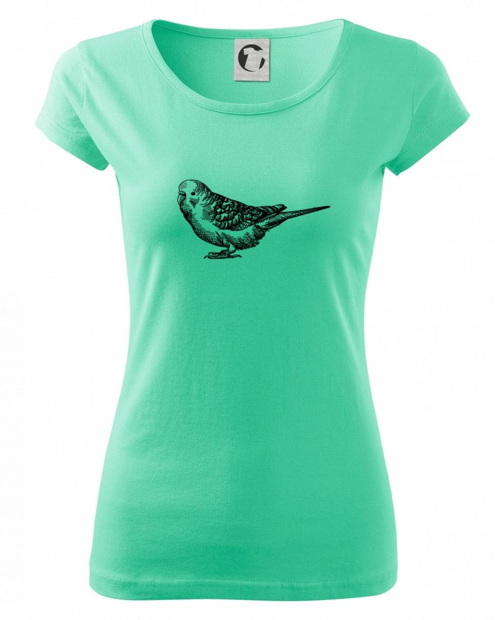 Tužkou kreslený Papoušek