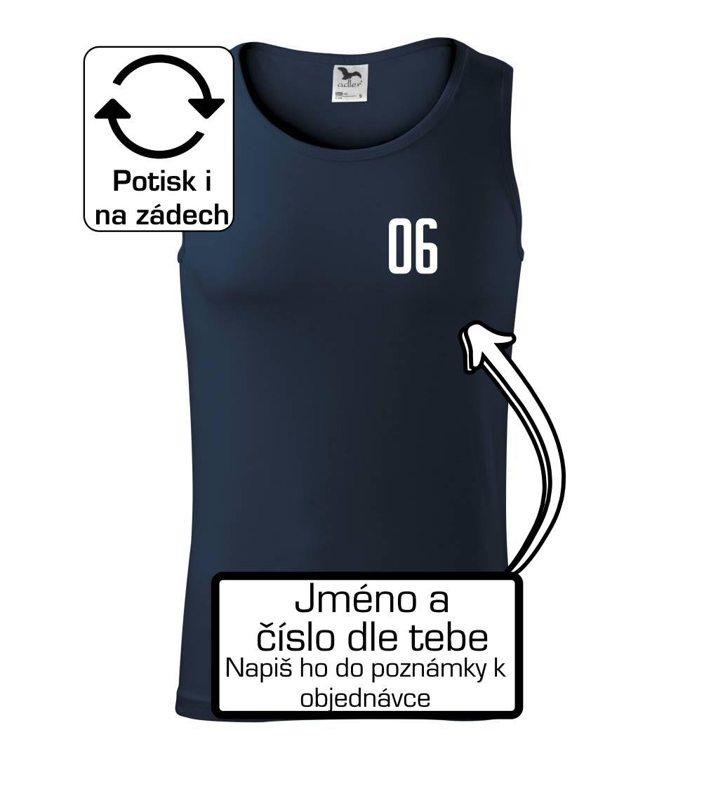 Hokejový dres - vlastní jméno a číslo - Tílko pánské Core
