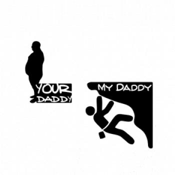 My daddy your daddy  horolezec