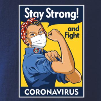 Corona stay strong plakát